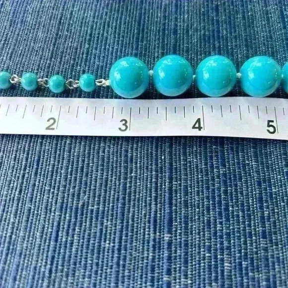 🩵🏖️Turquoise fashion necklace and earrings set 🩵🏖️ - Picture 6 of 8